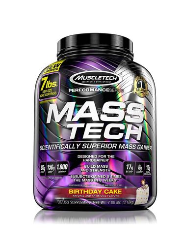 muscletech mass tech 肌肉科技增肌粉乳清蛋白瘦人增肌增重肥粉
