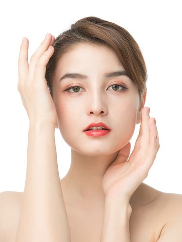 面部护肤模特美容护肤品人物图片宣传面孔广告海报美体模特kt板图
