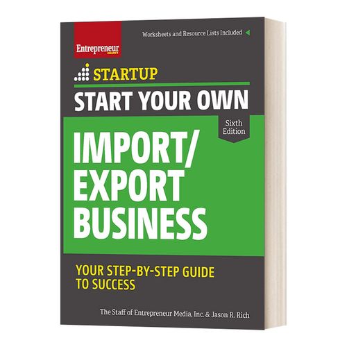 import/export business 开始你自己的进出口业务 英文版 进口英语