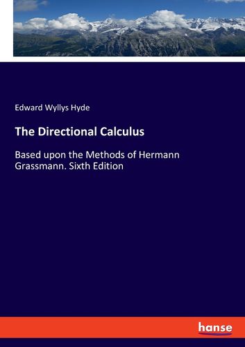 【预售 按需印刷】the directional calculus