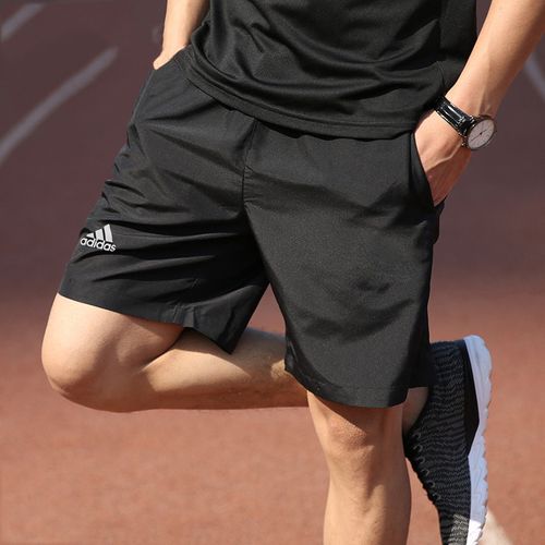 adidas阿迪达斯运动短裤男裤2021夏季新款跑步健身速干透气五分裤h