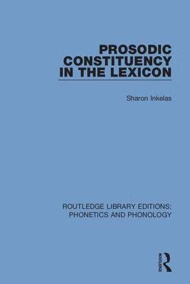 预订 prosodic constituency in the lexicon