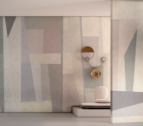 无缝定制个性壁画现代简约北欧风格几何图案客厅沙发卧室背景墙纸