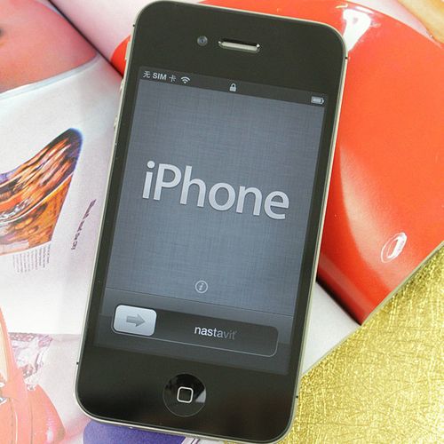 二手苹果4s智能备用机老人机iphone4学生上交机wifi版上网打电话【3月