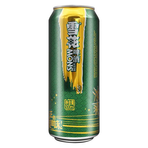 snow/雪花啤酒淡爽500mlx12听整箱8度精酿包邮沈阳特产经典新品