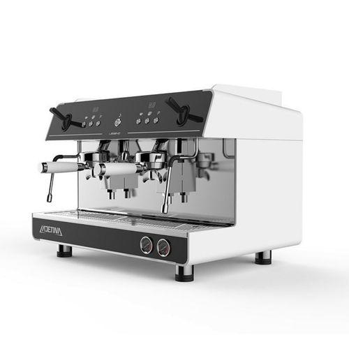 ladetina/拉迪天纳传奇商用电控专业蒸汽双头意式半自动咖啡机