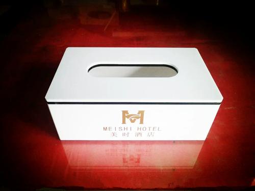 亚克力纸巾盒酒店宾馆ktv抽纸盒定制印logo简约塑料餐巾纸抽盒