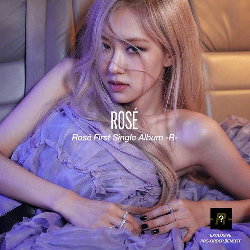 粉墨 blackpink rose 《r》 朴彩英solo 专辑 专辑版