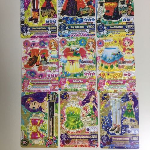 星梦学园偶像活动卡片偶活学园大陆游戏机版高清含稀有卡星座卡 40张
