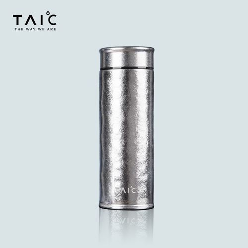 taic钛度纯钛杯钛保温杯钛水杯肽直身杯双层真空ti商务便携高档礼品杯
