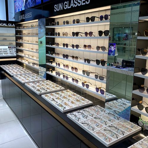 眼镜展示太阳镜陈列道具近视近视眼货架柜台装饰眼镜货架