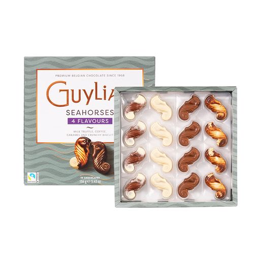 吉利莲guylian比利时夹心巧克力礼盒海马巧克力糖果中秋礼物 新日期