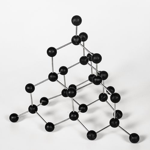金刚石结构模型 晶体 钻石正四面体 初中化学实验器材 教学仪器
