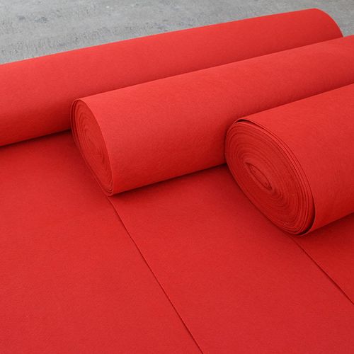 红地毯一次性结婚地毯开业活动展会加厚地毯一次性红地毯批发060