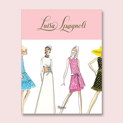 意大利时尚品牌路易莎 贝卡里亚luisa spagnoli服装插画 英文原版