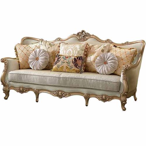 欧式沙发 123组合客厅奢华实木法式高档美式布艺整装 新古典
