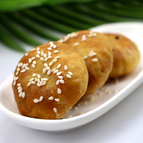 安徽特产黄山烧饼60个干菜肉饼特色美食网红传统中式糕点