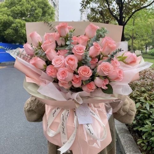 安娜玫瑰52朵超大束同城鲜花速递情人节送女友闺蜜表白花上海广东