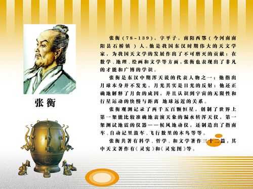 726海报印制展板写真喷绘贴纸794校园文化长廊天文学家张衡简介
