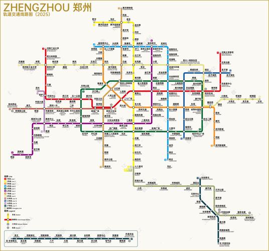 郑州地铁2022年2025地铁规划
