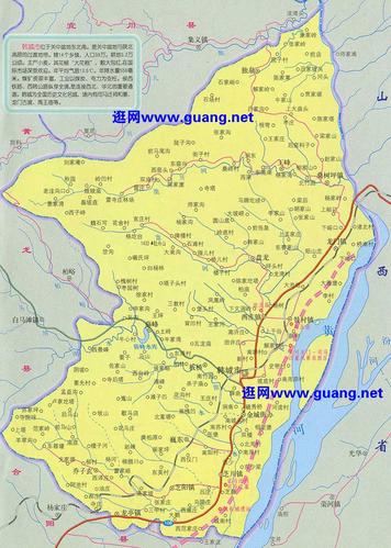 渭南韩城地图全图,渭南韩城地图高清版下载 - 8264户外8264.com