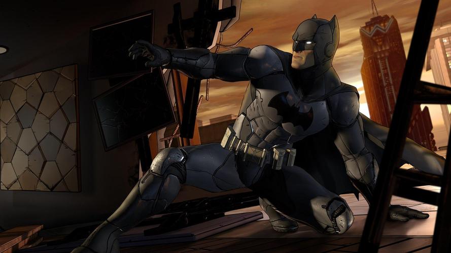 蝙蝠侠 布鲁斯·韦恩动漫风格 超级英雄电脑壁纸 - like壁纸网