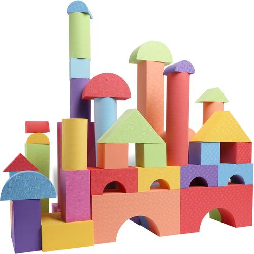 积木斯尔福eva大型软体泡沫幼儿园搭建儿童益智玩具塑料积木