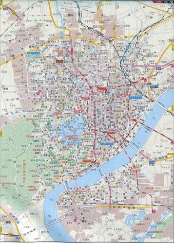 杭州旅游地图杭州城区旅游地图杭州旅游线路图杭州旅游