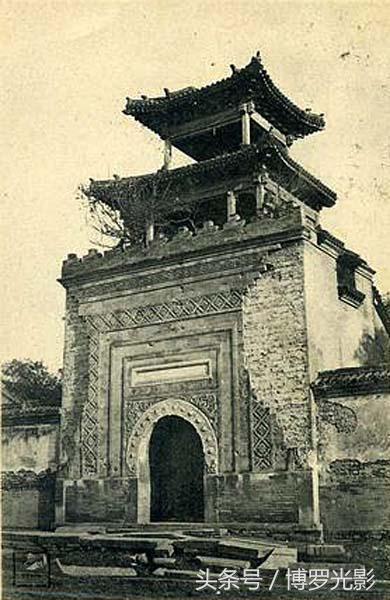 老照片:北京回回营清真寺旧照