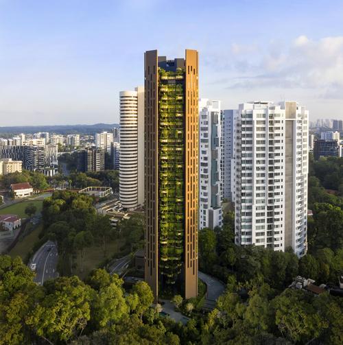花园中的家新加坡超豪华住宅大厦eden