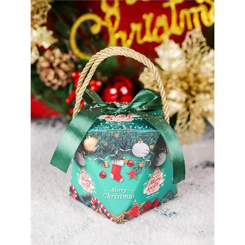 法耐圣诞节礼物袋糖果平安夜苹果盒礼盒创意小礼品装饰平安果包装纸盒