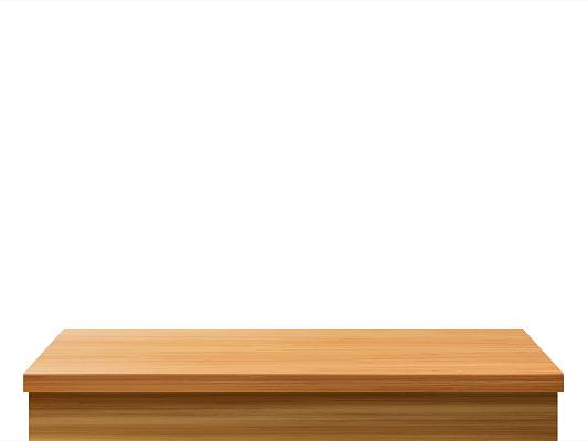 棕色木制木头桌子桌面png素材元素