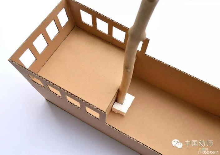 手工超酷的纸盒海盗船详细步骤