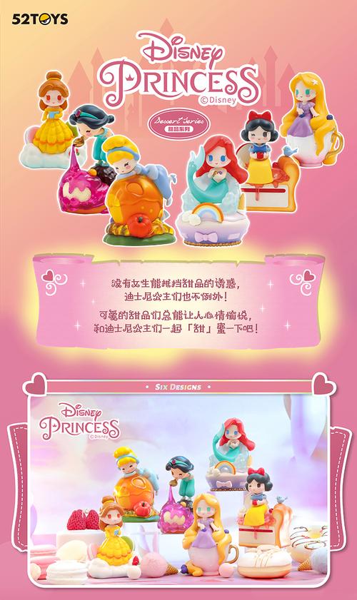 【迪士尼公主 甜品盲盒 确认款(乐佩)】 【活动!