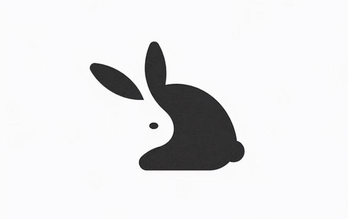 一组以兔子为元素的标志设计合集赏析【可爱兔子logo设计】