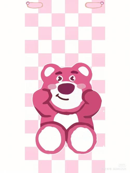 粉嘟嘟的草莓熊