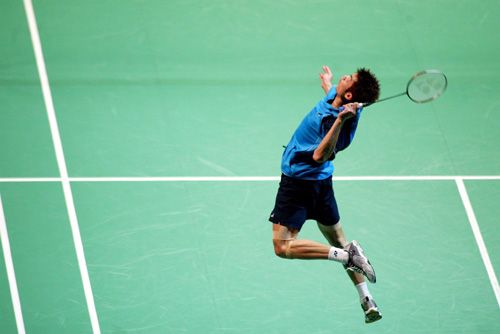 北京时间1月23日凌晨,2005年全英羽毛球公开赛男子单打决赛结束