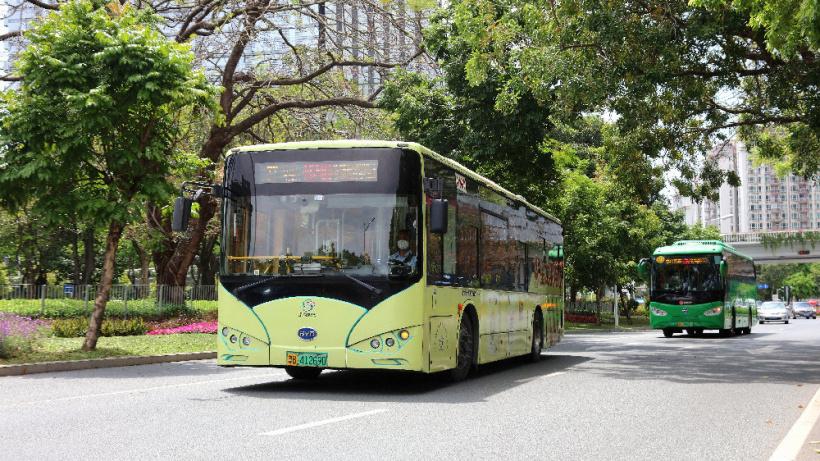 刷新行业纪录深圳比亚迪纯电动公交车单车行驶里程超64万公里