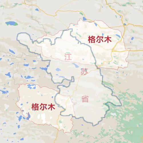 12 万平方公里 比江苏省,浙江省还大 不过虽然管辖面积大 格尔木的