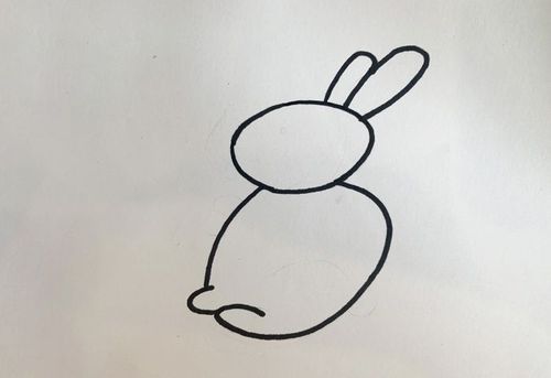 用数字1一9怎样画兔子