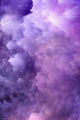 紫色3d质感烟雾背景