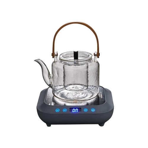 容山堂耐热玻璃煮茶器蒸茶器家用大号烧水壶茶电茶壶