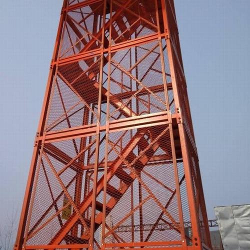 厂家供应阳泉安全爬梯梯笼 直爬梯阔架 重型桥墩梯笼咨询正扬