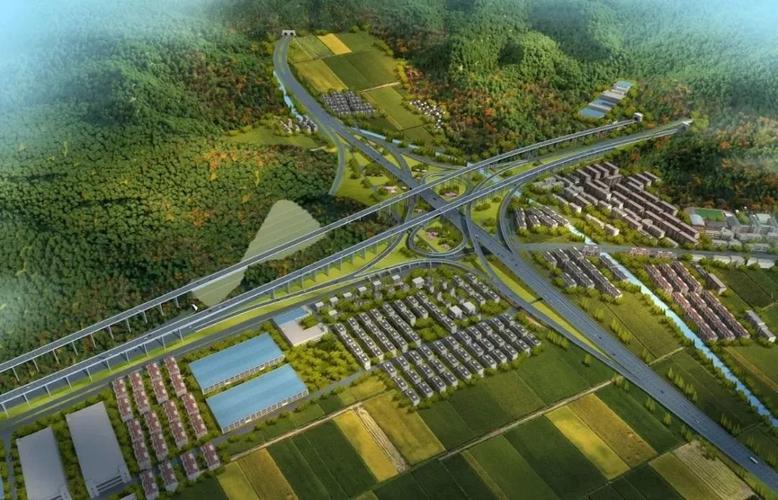 甬台温高速公路改扩建工程枢纽效果图加快推进临海至台州市区快速路