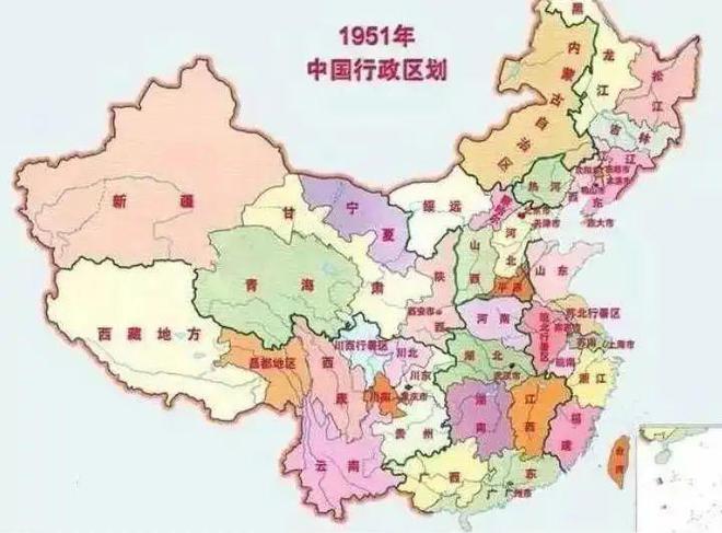我国南方省份都很小北方的省份却很大高中地理超清版54幅中国地图
