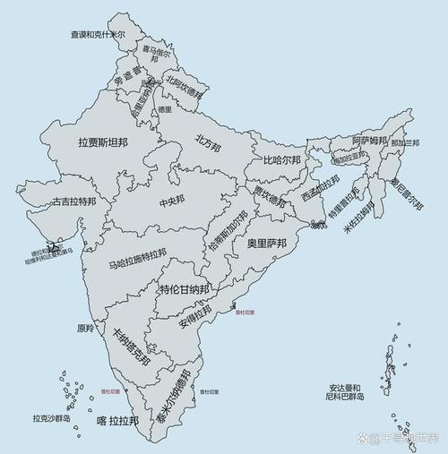 8张地图对比印度各邦和非洲各国,谁更胜一筹?