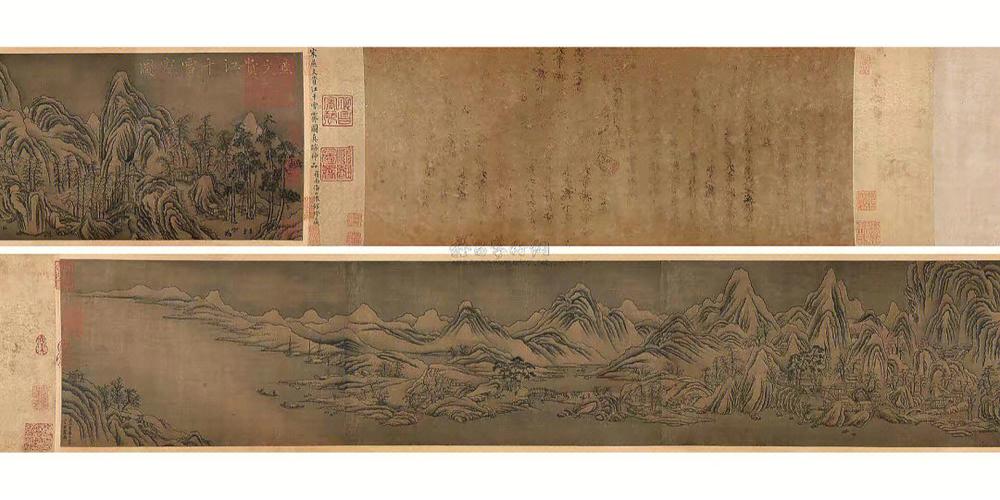 苏轼的"诗中有画,画中有诗"的赞语,奠定了王维在中国绘画史上的地位.