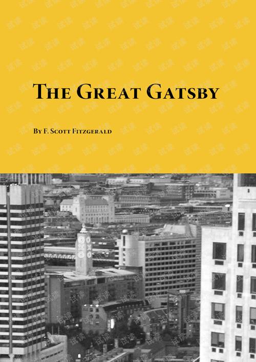the great gatsby pdf 扫描