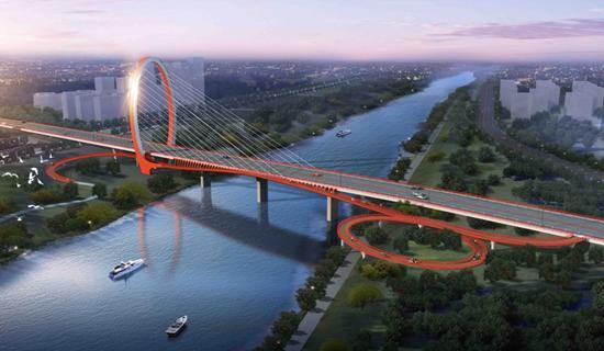 中鼎国际承建的信丰县花园湾大桥项目举行开工奠基仪式