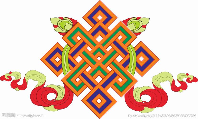 宝盖,双鱼,莲花,右旋螺,吉祥结,尊胜幢,法轮,是藏传佛教中八种表示